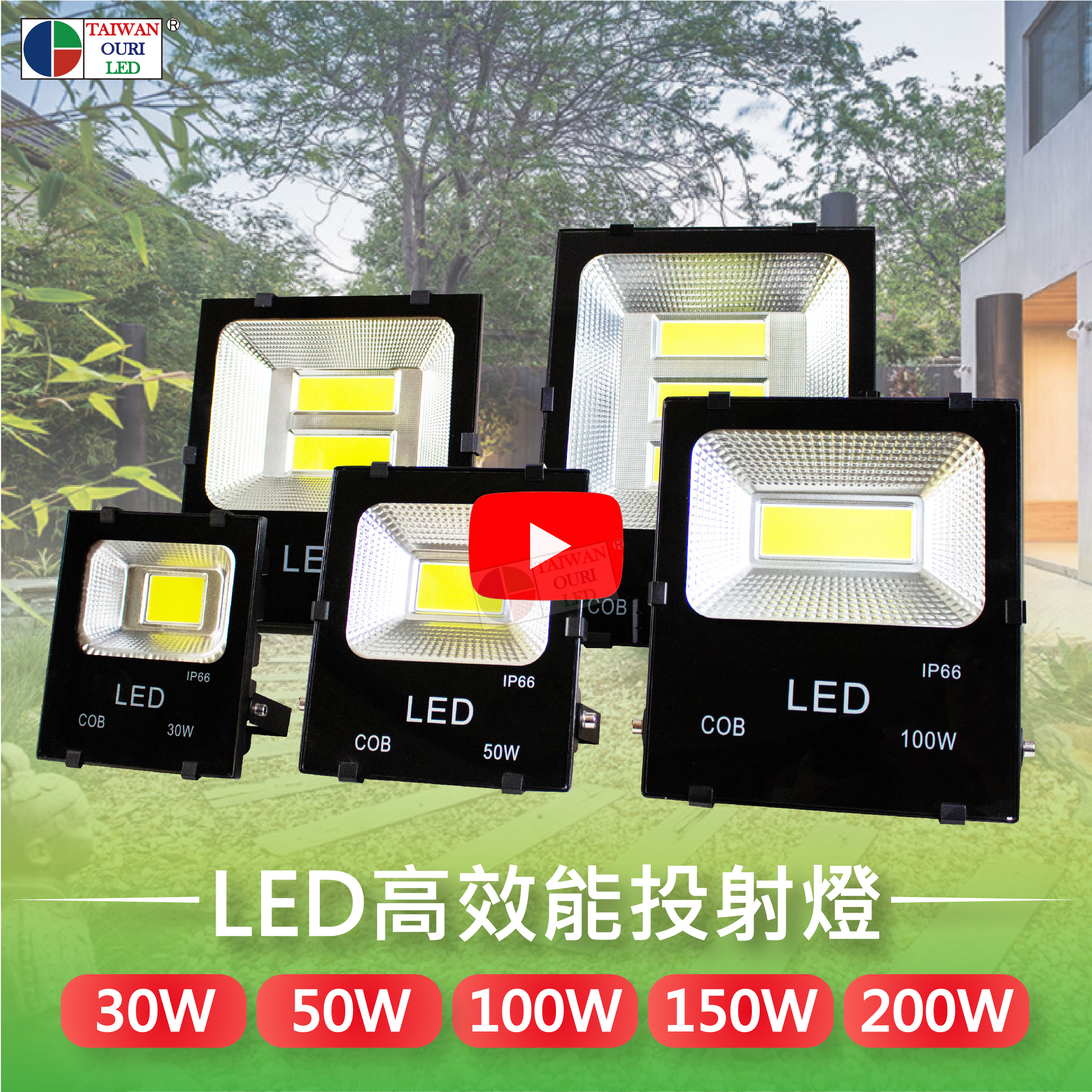 LED 投射燈